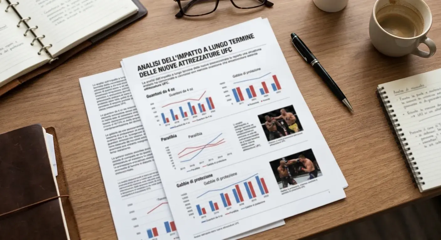 Analisi dei dati a lungo termine sull'impatto del nuovo equipaggiamento UFC