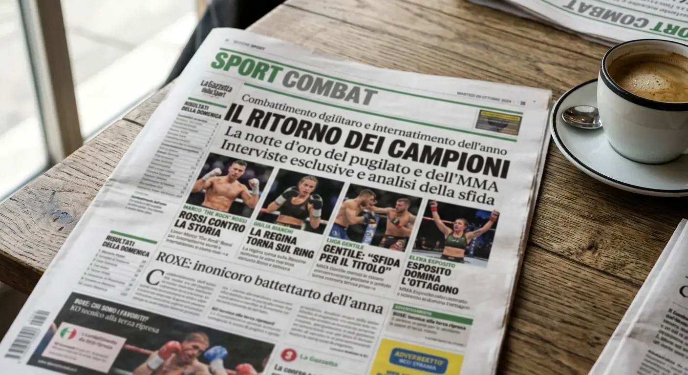 Cronologia delle vittorie e delle sconfitte di un fighter italiano in UFC